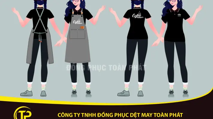 Tổng hợp các mẫu Tạp Dề Đẹp Tại Đồng Phục Toàn Phát