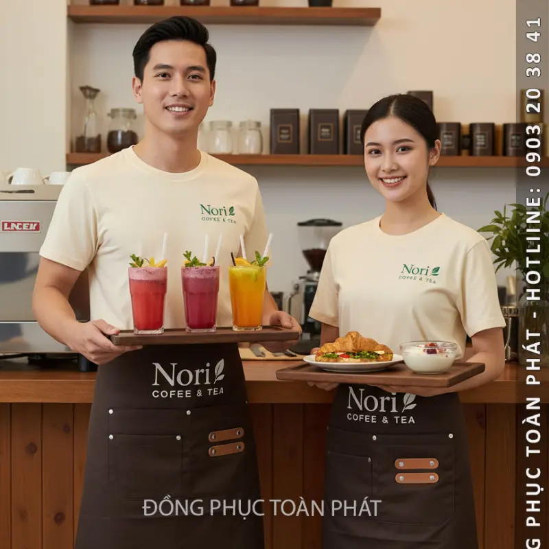 ĐỒNG PHỤC QUÁN NORI COFFEE & TEA – MÃ CB02