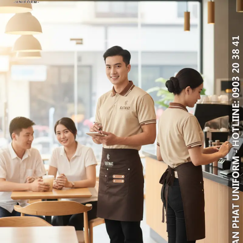 Đồng Phục Quán Coffee & Tea Katinat - CB29