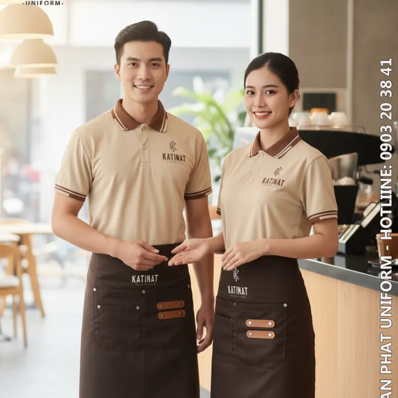 Đồng Phục Quán Coffee & Tea Katinat - CB29