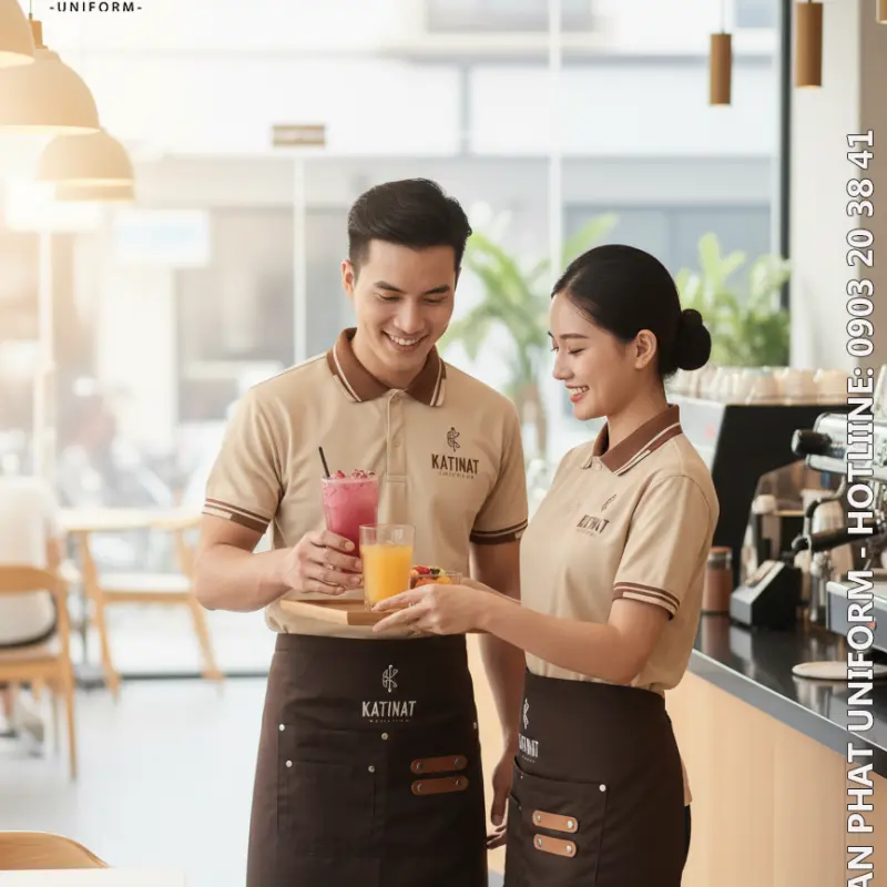 Đồng Phục Quán Coffee & Tea Katinat - CB29