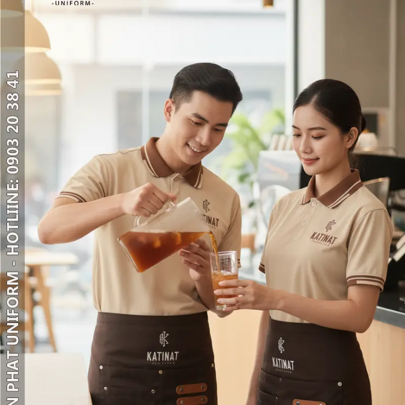 Đồng Phục Quán Coffee & Tea Katinat - CB29