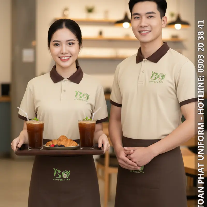 Đồng Phục Bơ Coffee & Tea – Mã CB30