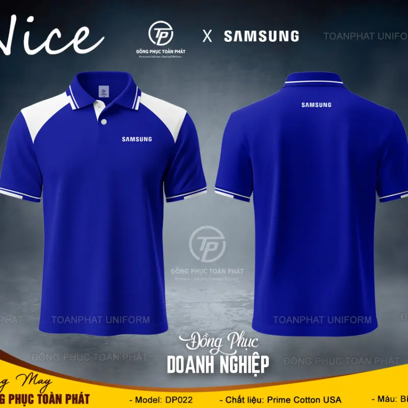 &Aacute;o Thun Đồng Phục Doanh Nghiệp Nice - DP022
