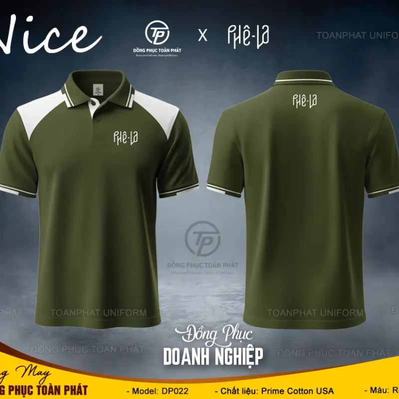 &Aacute;o Thun Đồng Phục Doanh Nghiệp Nice - DP022