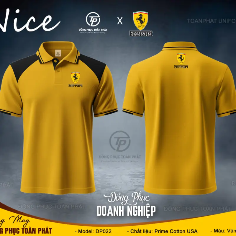 &Aacute;o Thun Đồng Phục Doanh Nghiệp Nice - DP022