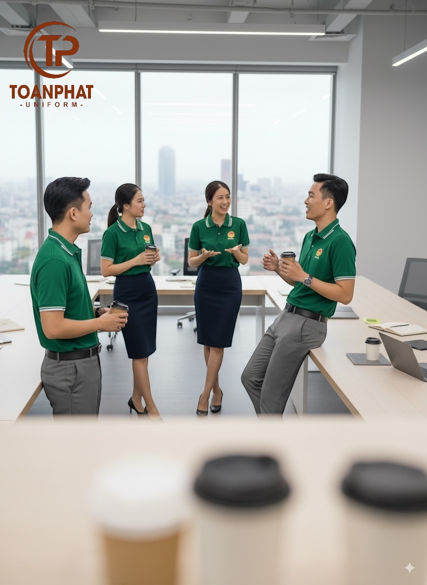 áo thun đồng phục ve chai