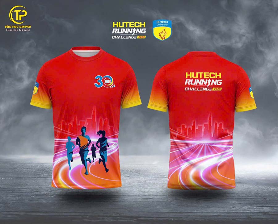 áo chạy bô hutech 