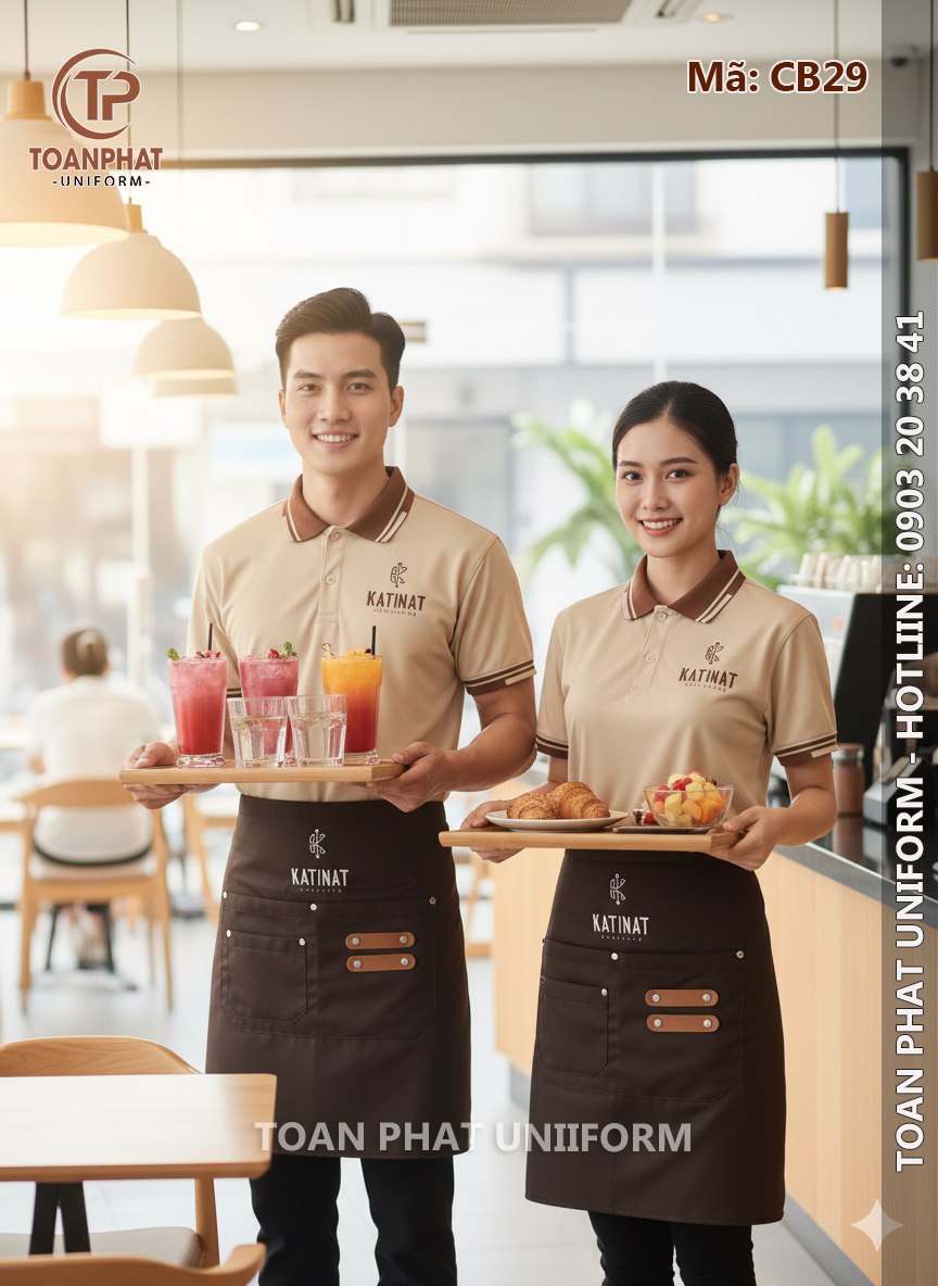 Đồng phục cafe Katinat 1