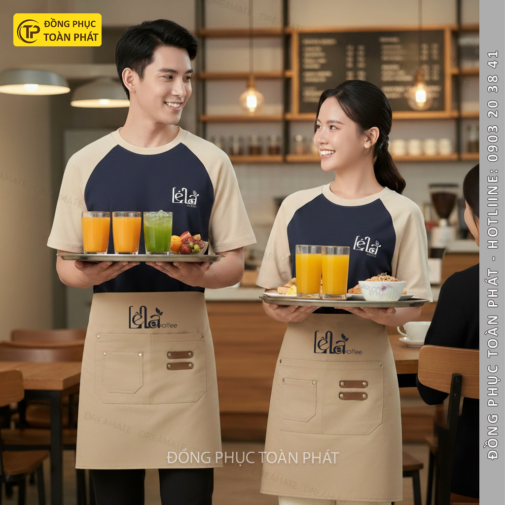 Đồng phục quán cafe đep 2