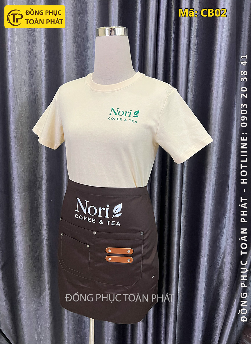 đồng phục coffee nori be