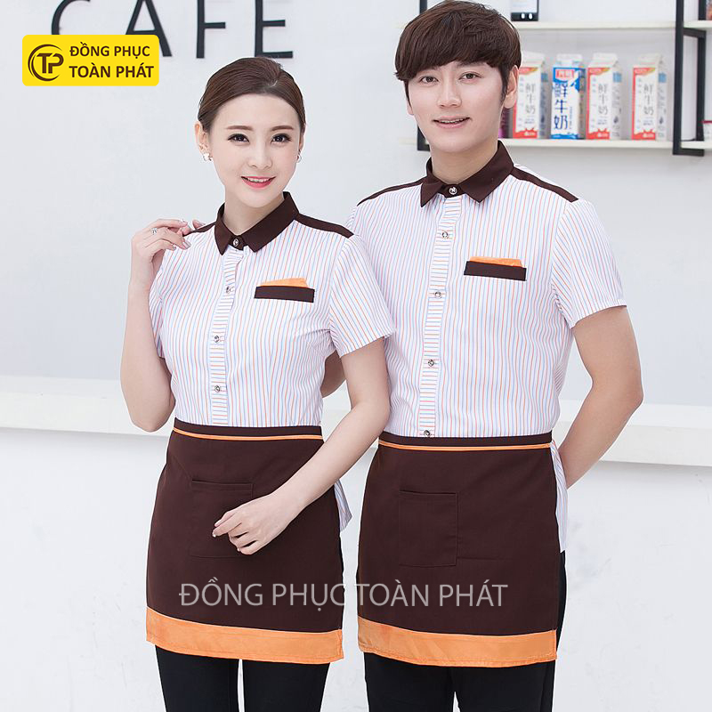 đồng phục cafe sơ mi