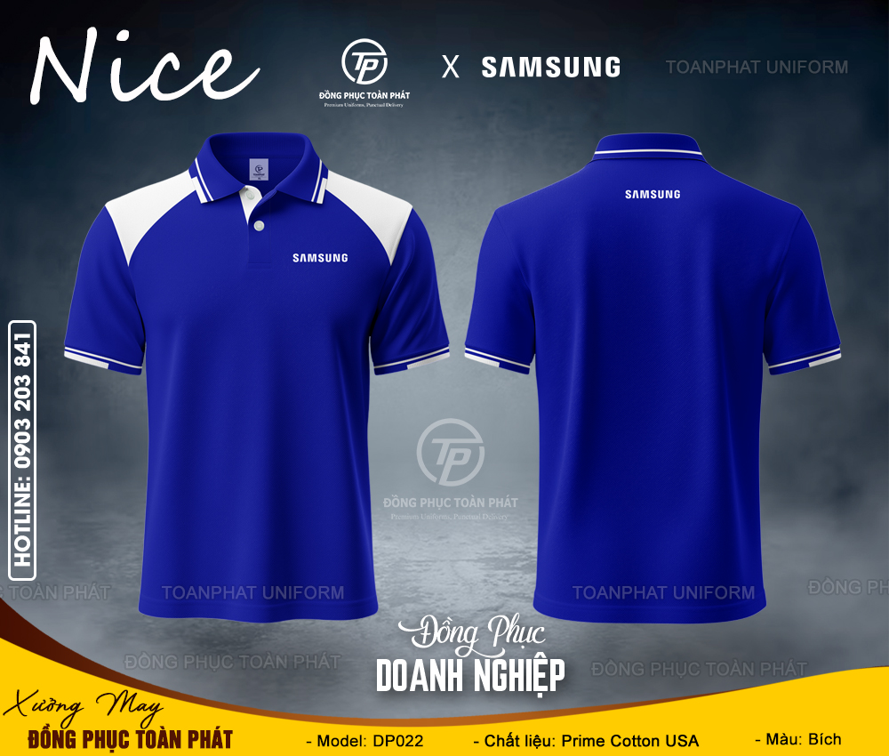 áo thun đồng phục Nice Sam Sung
