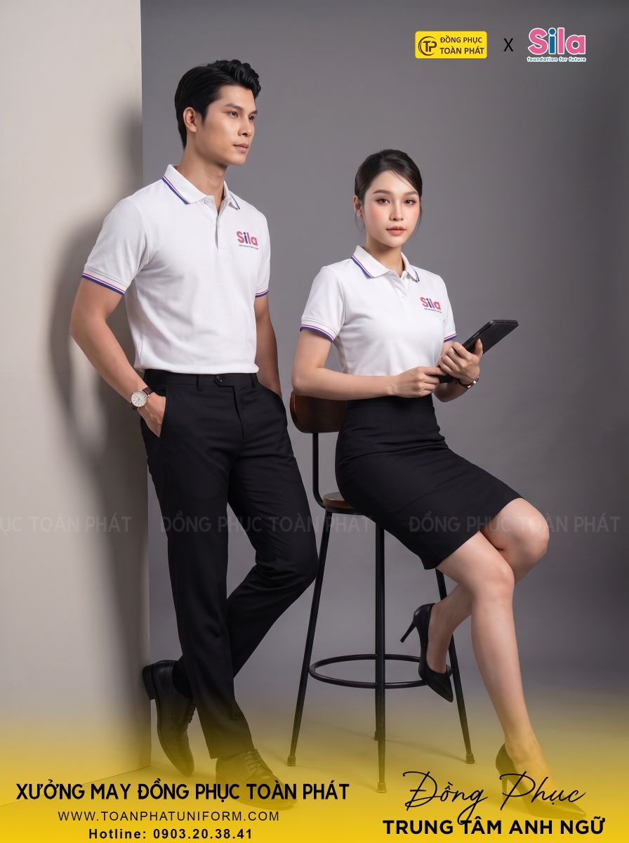 đồng phục trung tâm anh ngũ Sila