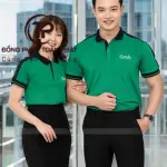 Áo Đồng Phục Grab Xanh Lá