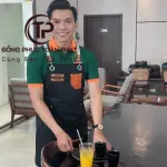 Tạp Dề Yếm Cafe TDY007 Màu Đen