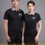 Đồng Phục Studio Hayes M&agrave;u Đen X&aacute;m Đẹp