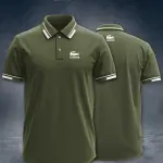 Đồng Phục Công Ty Lacoste Xanh Rêu