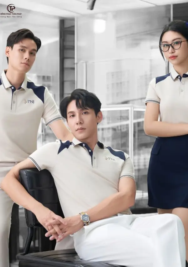 Áo Polo Cổ Trụ PNJ 