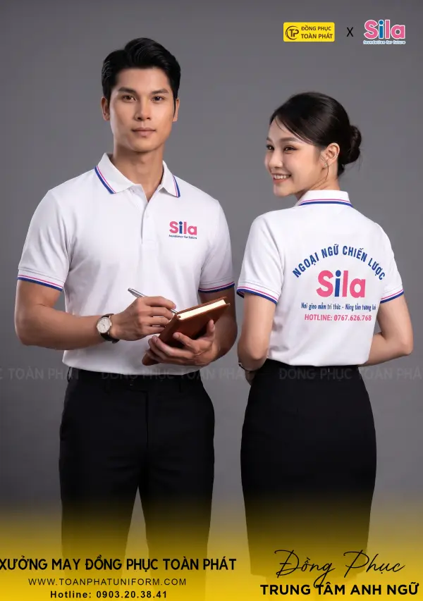 Đồng Phục Trung T&acirc;m Anh Ngữ Sila - Cao Cấp, S&aacute;ng Trọng